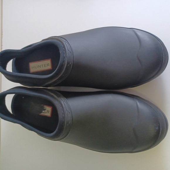 Hunter The Original Clog Nebula Black Sz 7 - Picture 3 of 9
